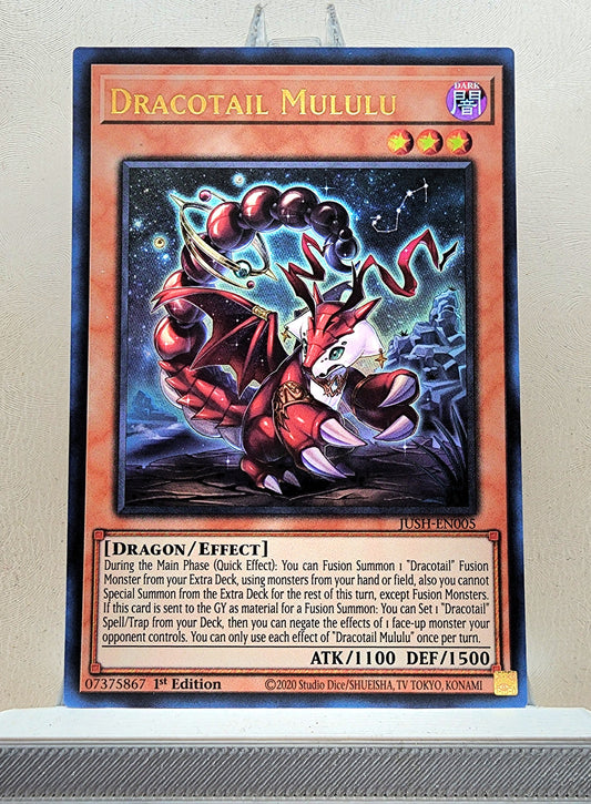 Yugioh! 1x Dracotail Mululu (JUSH - Ultra Rare) 1st Edition