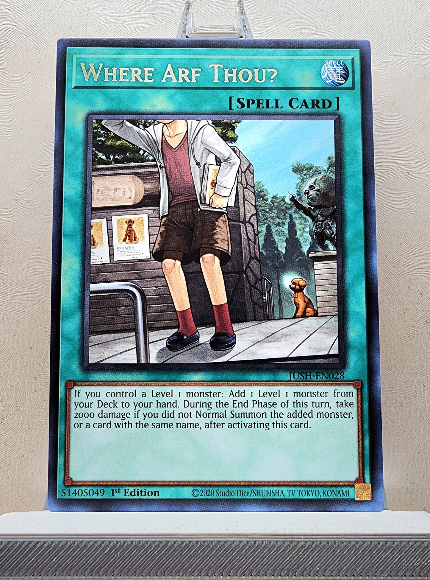 Yugioh! Justice Hunters Singles (JUSH - Rare) 1st Edition