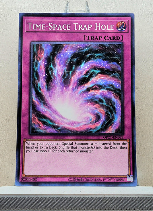 Yugioh! 1x Time Space Trap Hole (OP21 - Common) Unli Edition