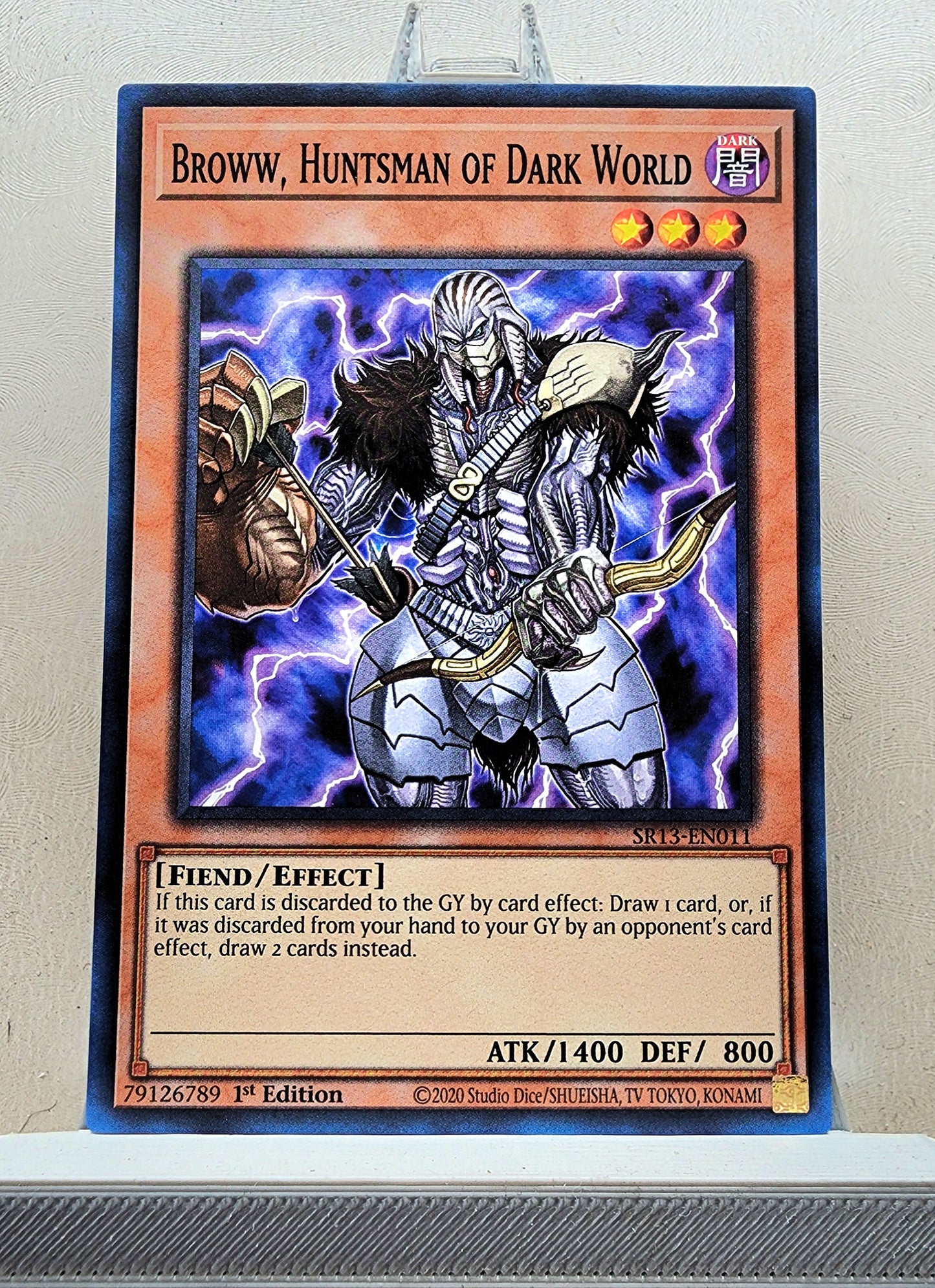 Yugioh! Structure Deck: Dark World Singles (SR13 - Common) 1st Edition
