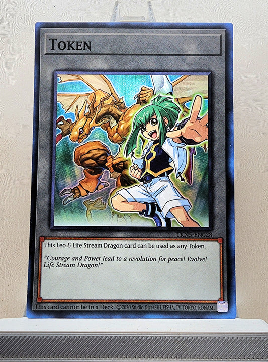 Yugioh! 1x Leo & Life Stream Dragon Token (TKN5 - Super Rare) Unli Edition