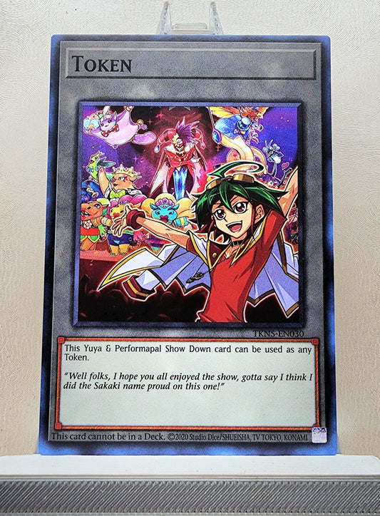 Yugioh! 1x Yuya & Performapal Show Down Token (TKN5 - Super Rare) Unli Edition