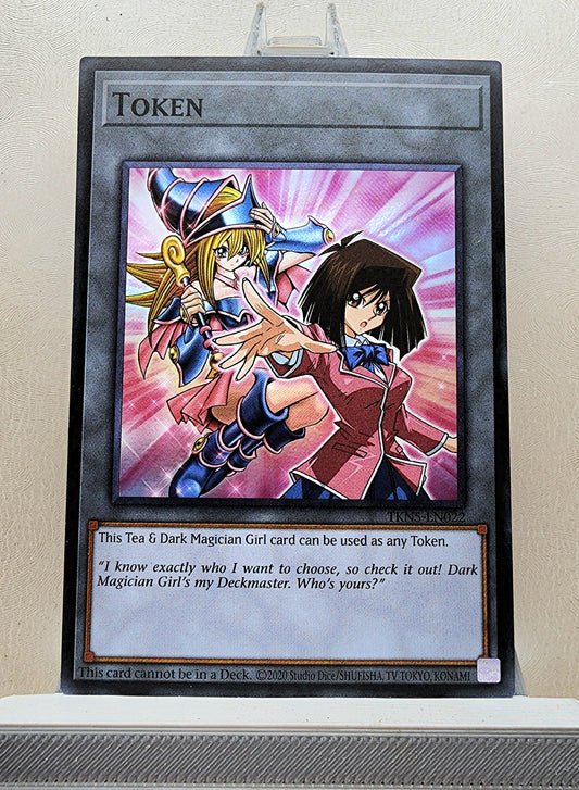 Yugioh! 1x Tea & Dark Magician Girl Token (TKN5 - Super Rare) Unli Edition