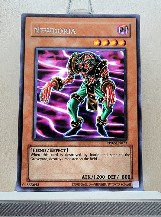 Yugioh! 1x Newdoria (RP02 - Rare) Unli Edition
