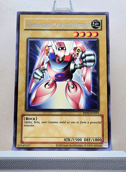 Yugioh! 1x Gamma The Magnet Warrior (RP02 - Rare) Unli Edition