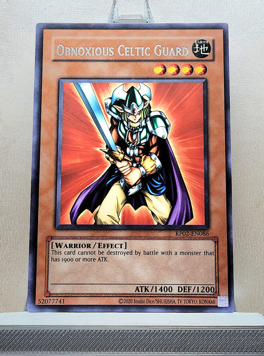 Yugioh! 1x Obnoxious Celtic Guardian (RP02 - Rare) Unli Edition