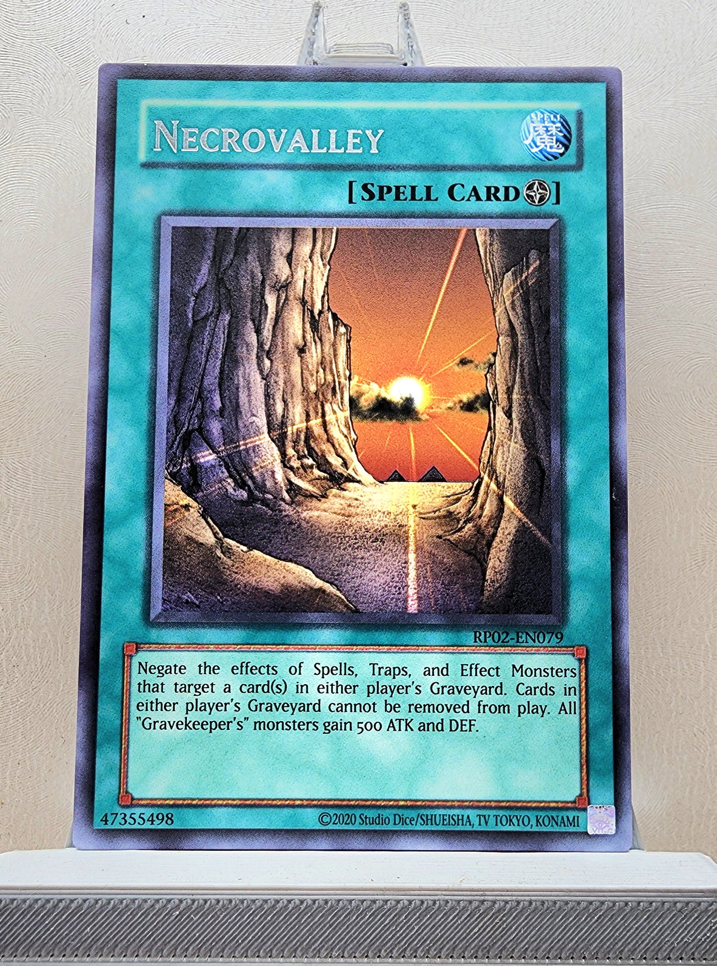 Yugioh! 1x Necrovalley (RP02 - Rare) Unli Edition