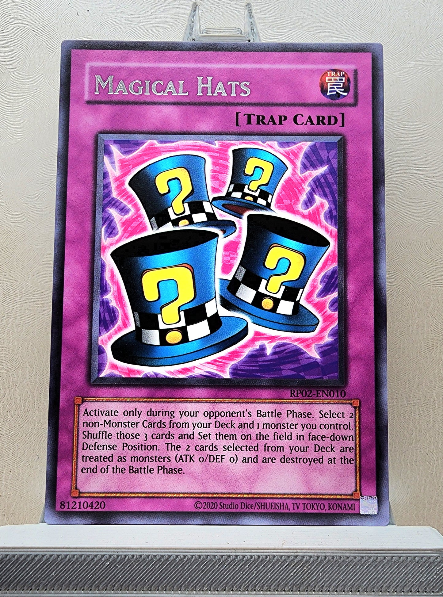 Yugioh! 1x Magical Hats (RP02 - Rare) Unli Edition