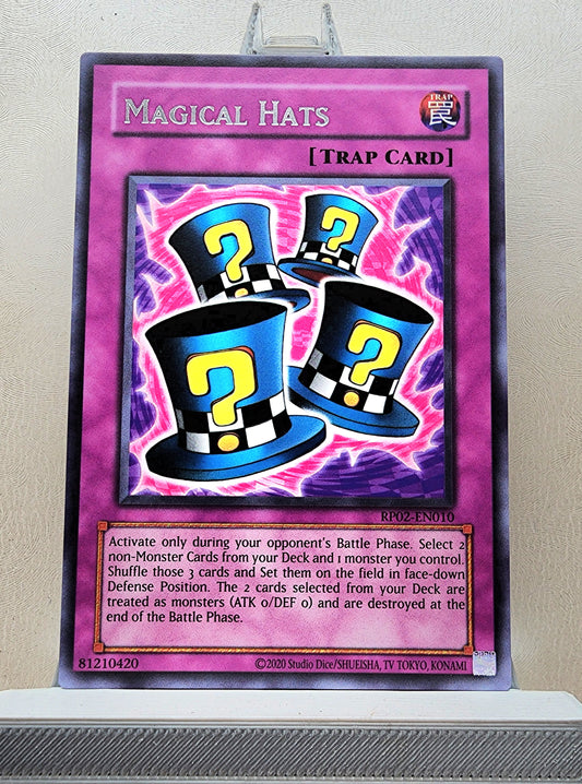 Yugioh! 1x Magical Hats (RP02 - Rare) Unli Edition