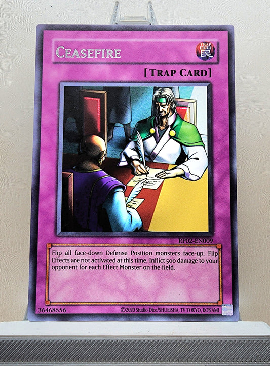 Yugioh! 1x Ceasefire (RP02 - Rare) Unli Edition