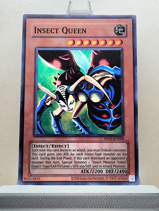 Yugioh! 1x Insect Queen (RP02 - Super Rare) Unli Edition