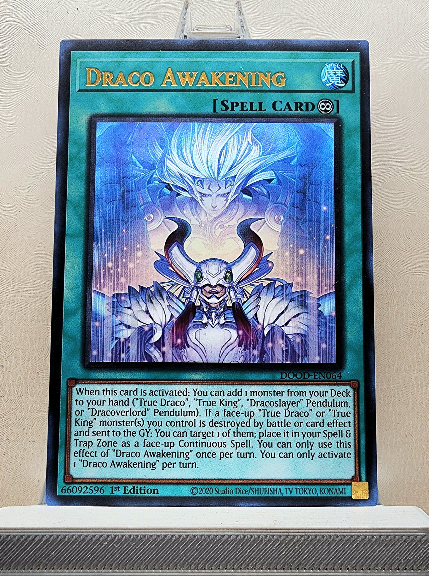 Yugioh! 1x Draco Awakening (DOOD - Ultra Rare) 1st Edition