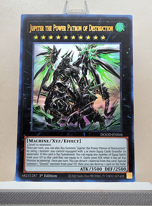 Yugioh! 1x Jupiter the Power Patron of Destruction (DOOD - Ultra Rare) 1st Edition