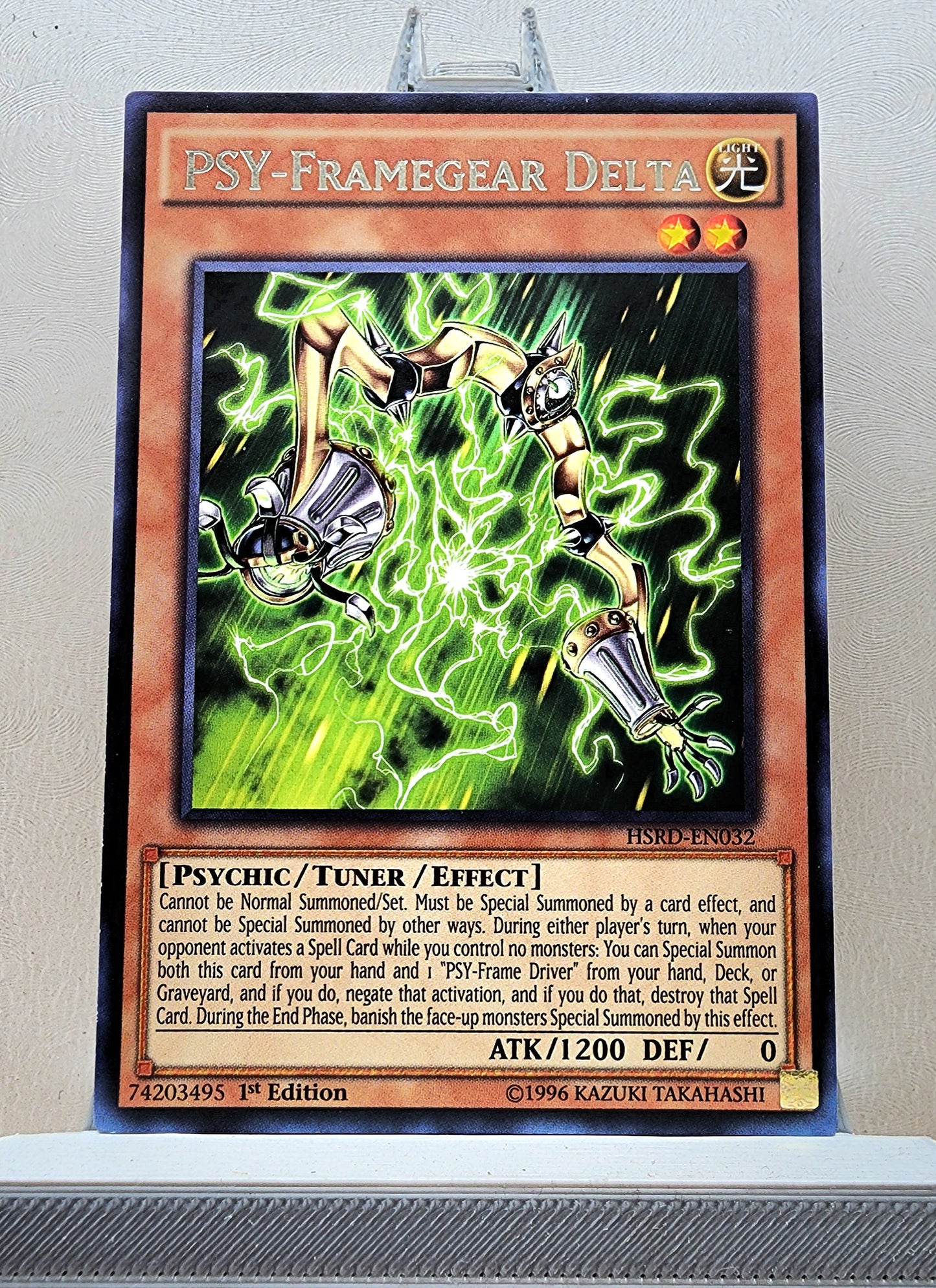 Yugioh! 1x Psy Framegear Delta (HSRD - Rare) 1st Edition