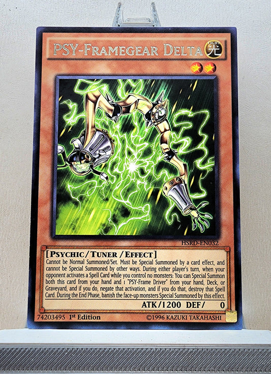 Yugioh! 1x Psy Framegear Delta (HSRD - Rare) 1st Edition