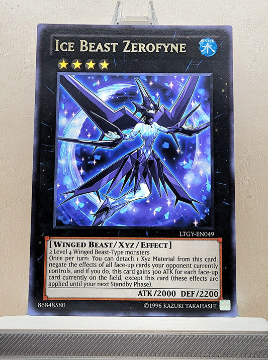 Yugioh! 1x Ice Beast Zerofyne (LTGY - Rare) Unli Edition