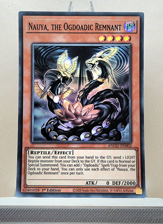 Yugioh! 1x Nauya, The Ogdoadic Remnant (ANGU - Super Rare) 1st Edition