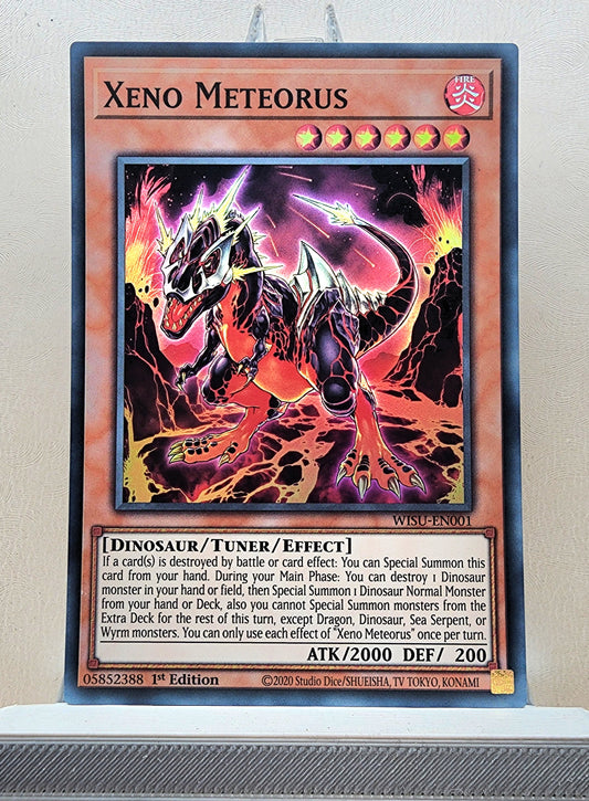 Yugioh! 1x Xeno Meteorus (WISU - Super Rare) 1st Edition