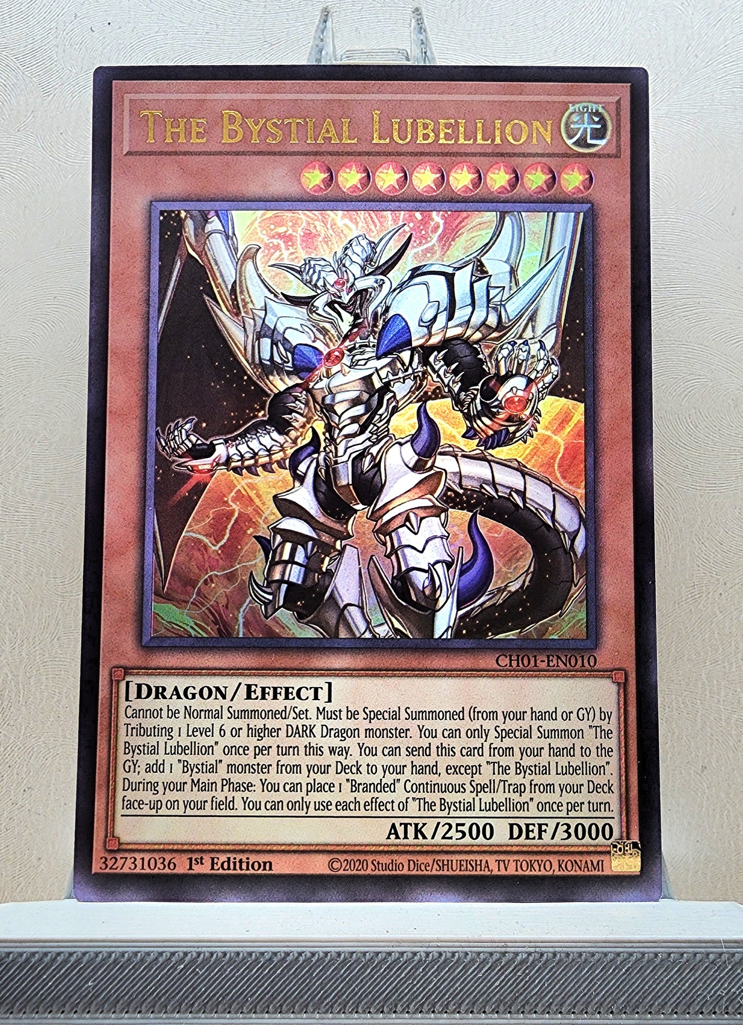 Yugioh! 1x The Bystial Lubellion (CH01 - Ultra Rare) 1st Edition