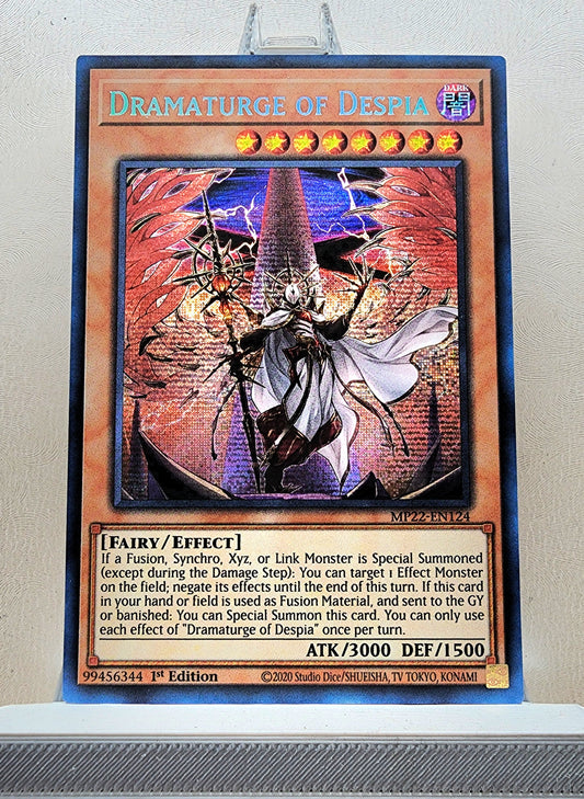 Yugioh! 1x Dramaturge of Despia (MP22 - Prismatic Secret Rare) 1st Edition