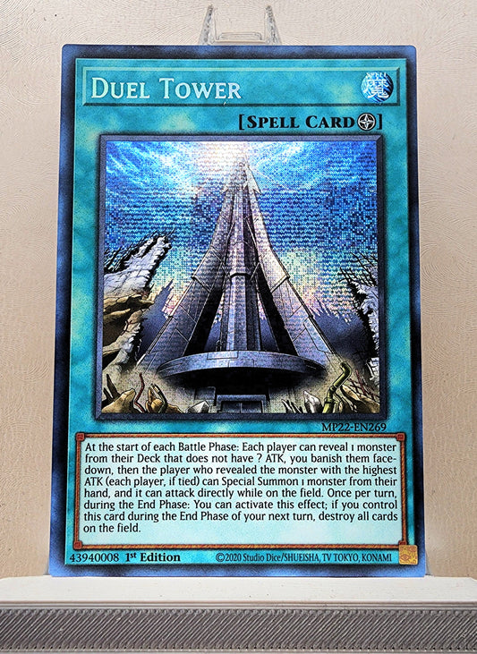 Yugioh! 1x Duel Tower (MP22 - Prismatic Secret Rare) 1st Edition