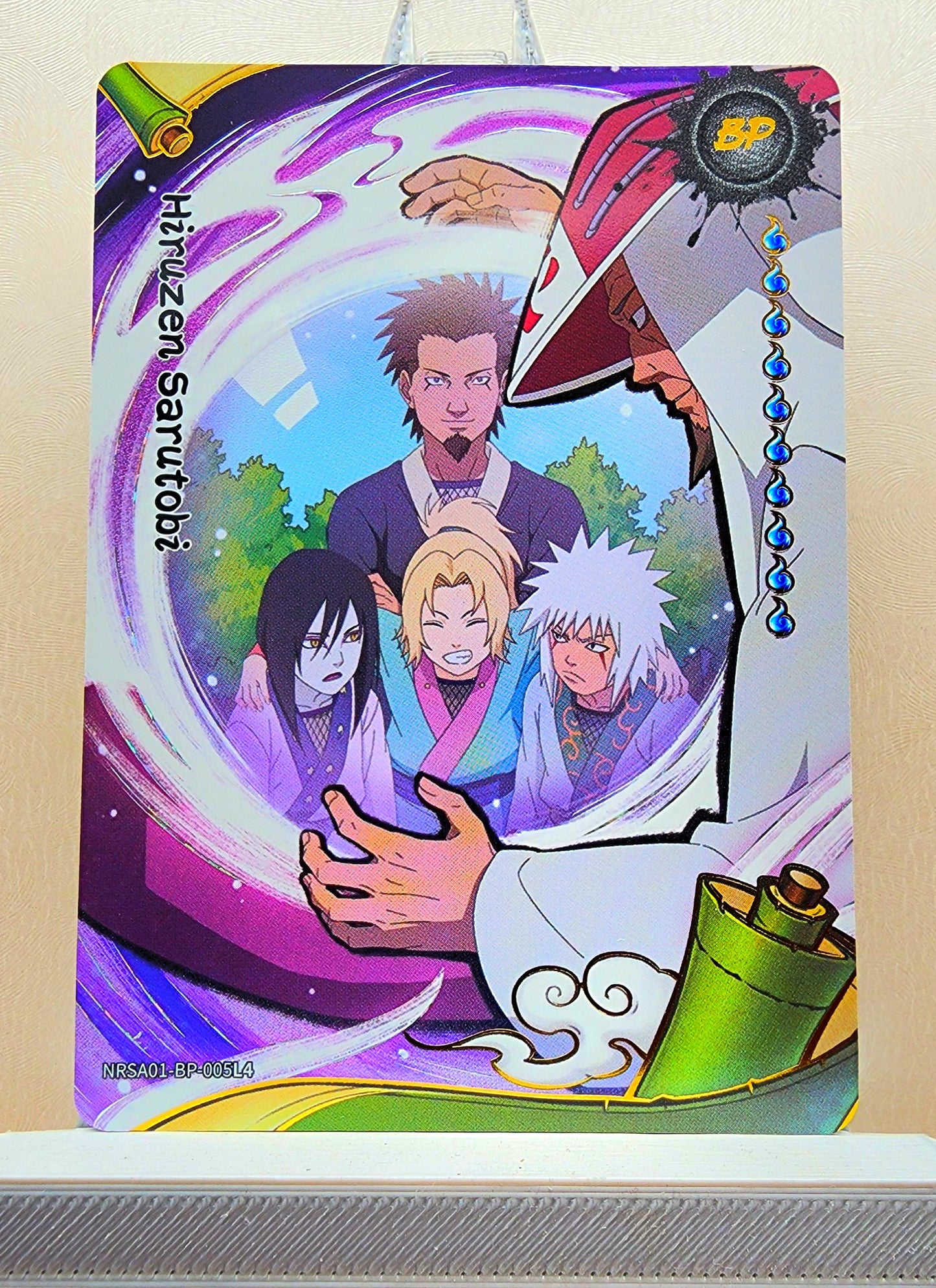 Naruto! 1x Hiruzen Sarutobi - BP (NRSA01-BP-005L4 - 2025 Kayou Naruto: Heaven Scroll English)