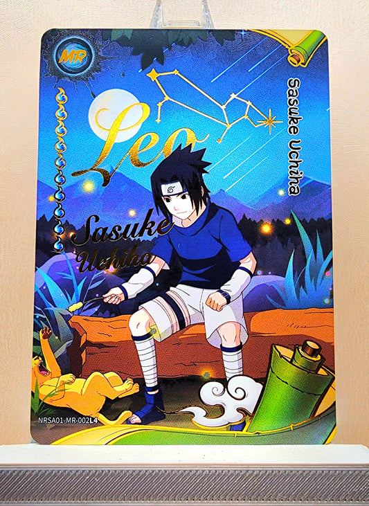Naruto! 1x Sasuke Uchiha - MR (NRSA01-MR-002L4 - 2025 Kayou Naruto: Heaven Scroll English)