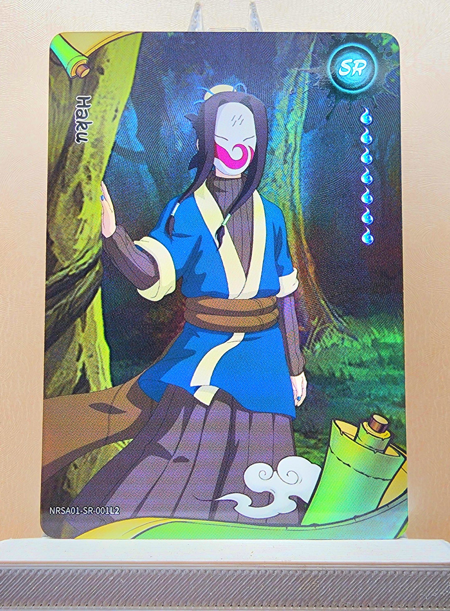 Naruto! 1x Haku - SR (NRSA01-SR-001L2 - 2025 Kayou Naruto: Heaven Scroll English)