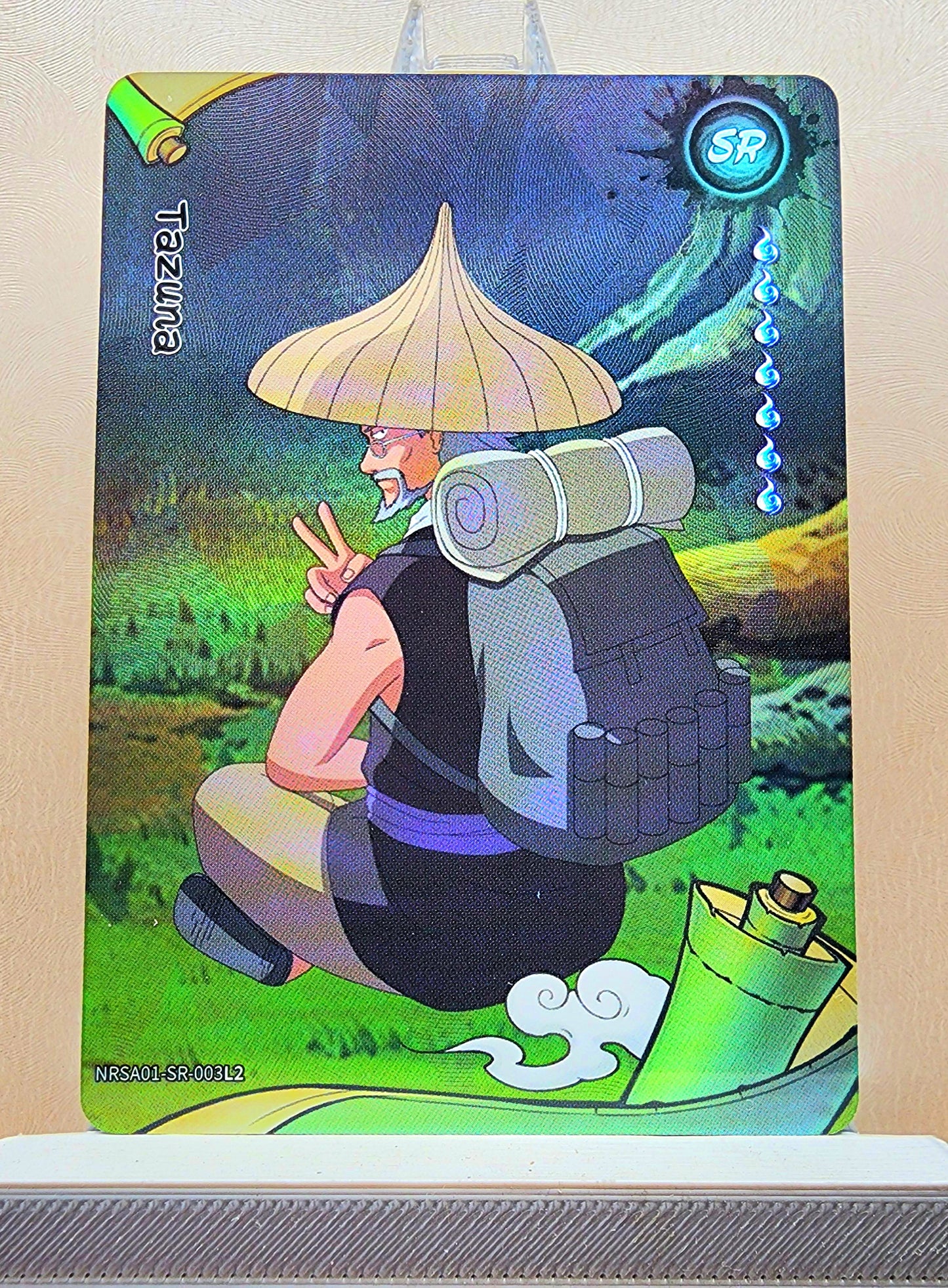Naruto! 1x Tazuna - SR (NRSA01-SR-003L2 - 2025 Kayou Naruto: Heaven Scroll English)