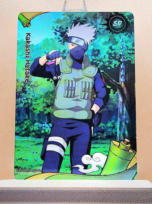 Naruto! 1x Kakashi Hatake - SR (NRSA01-SR-005L2 - 2025 Kayou Naruto: Heaven Scroll English)