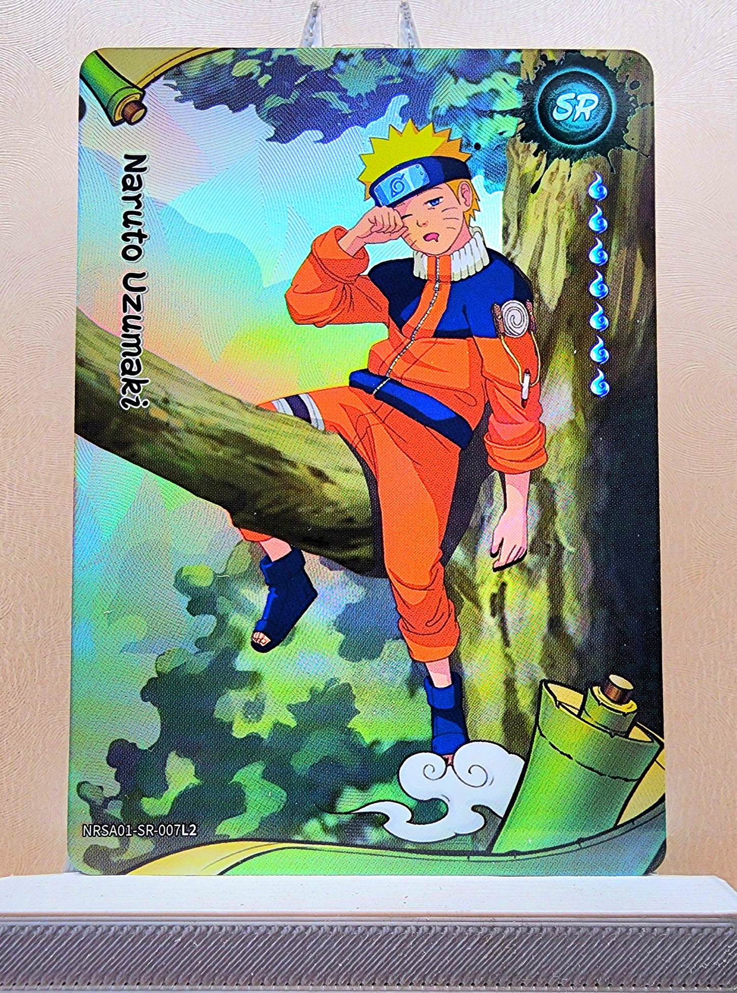 Naruto! 1x Naruto Uzumaki - SR (NRSA01-SR-007L2 - 2025 Kayou Naruto: Heaven Scroll English)
