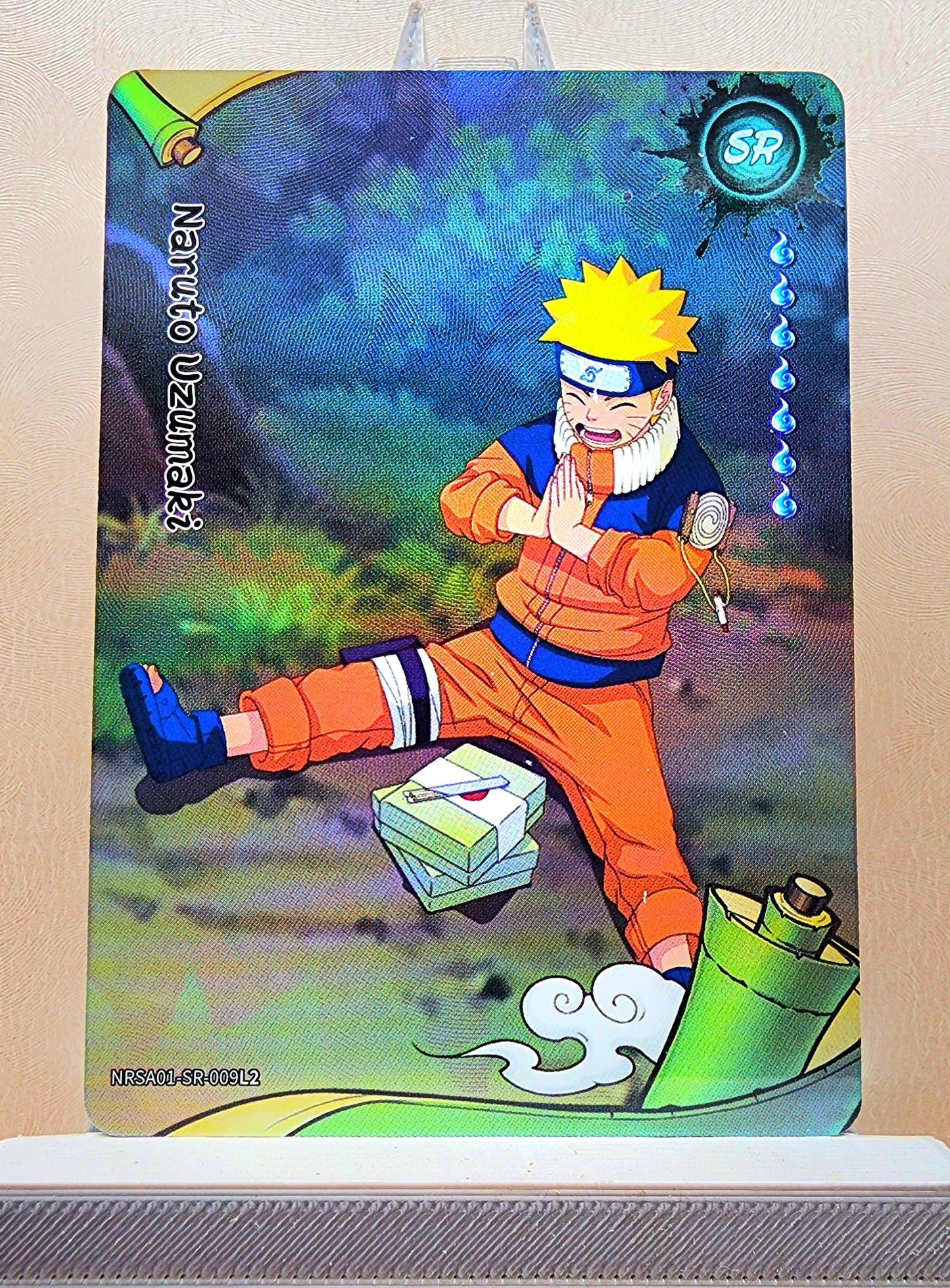 Naruto! 1x Naruto Uzumaki - SR (NRSA01-SR-009L2 - 2025 Kayou Naruto: Heaven Scroll English)