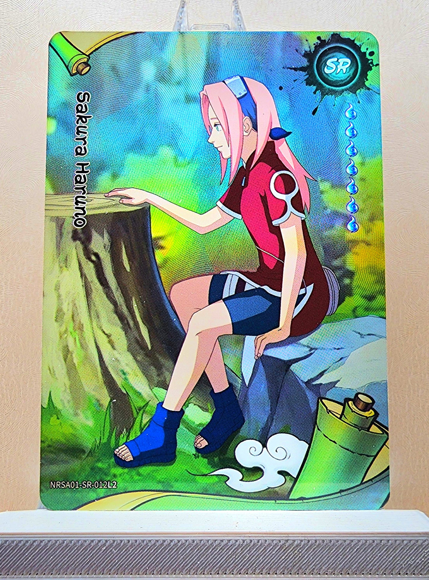 Naruto! 1x Sakura Haruno - SR (NRSA01-SR-012L2 - 2025 Kayou Naruto: Heaven Scroll English)