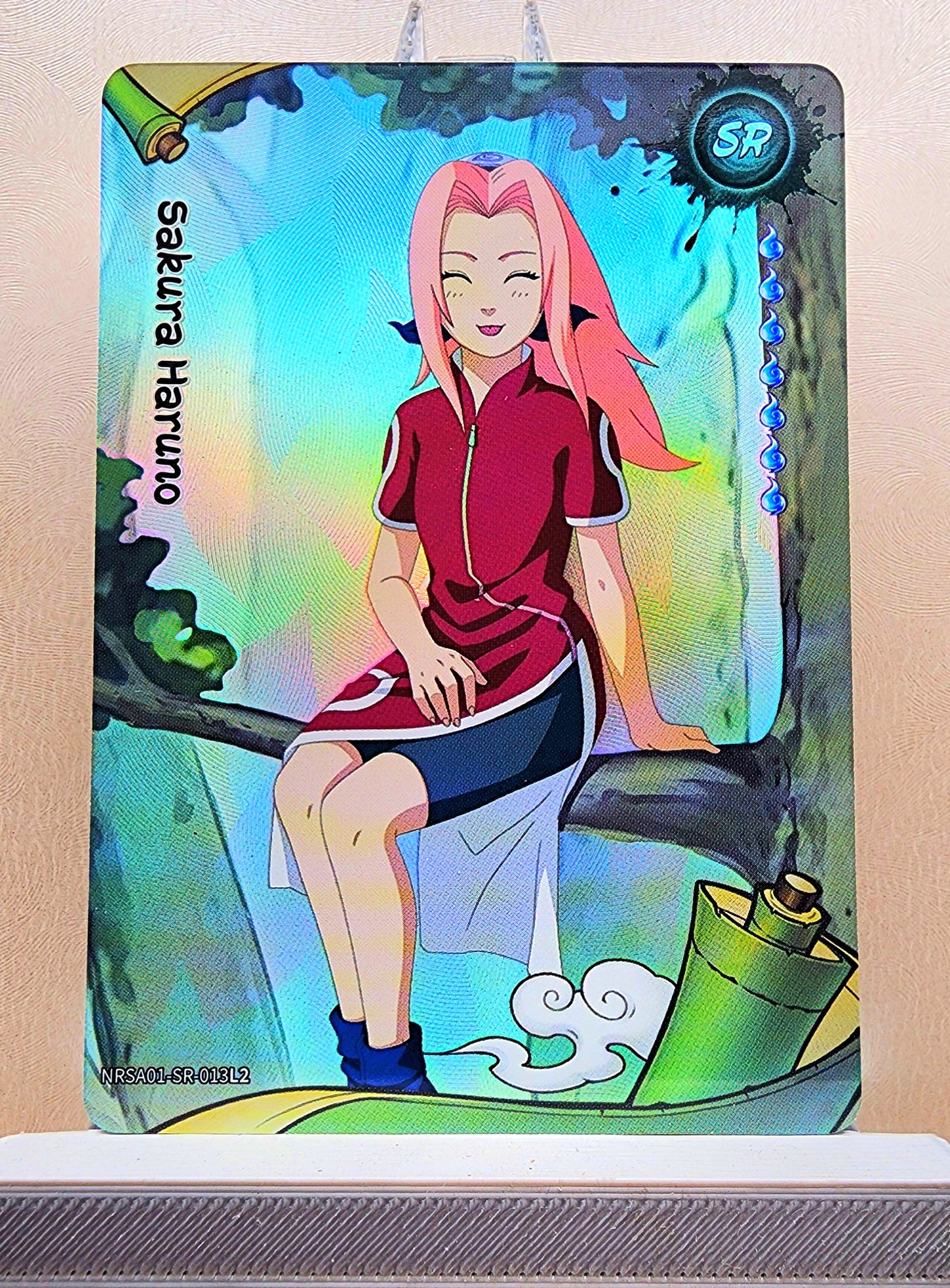 Naruto! 1x Sakura Haruno - SR (NRSA01-SR-013L2 - 2025 Kayou Naruto: Heaven Scroll English)