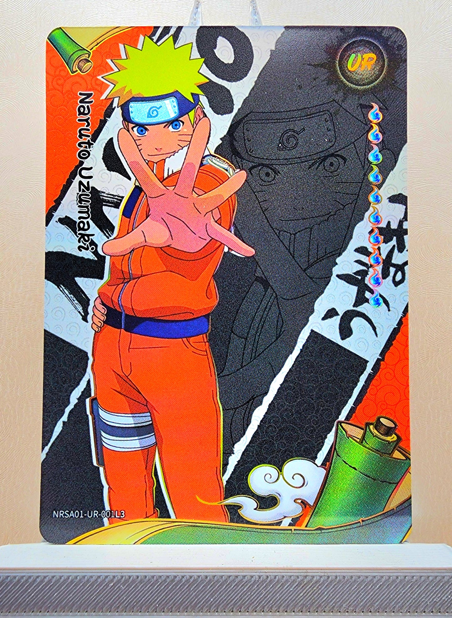 Naruto! 1x Naruto Uzumaki - UR (NRSA01-UR-001L3 - 2025 Kayou Naruto: Heaven Scroll English)