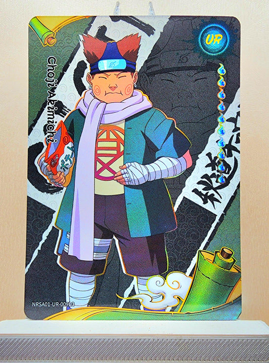 Naruto! 1x Choji Akimichi - UR (NRSA01-UR-009L3 - 2025 Kayou Naruto: Heaven Scroll English)