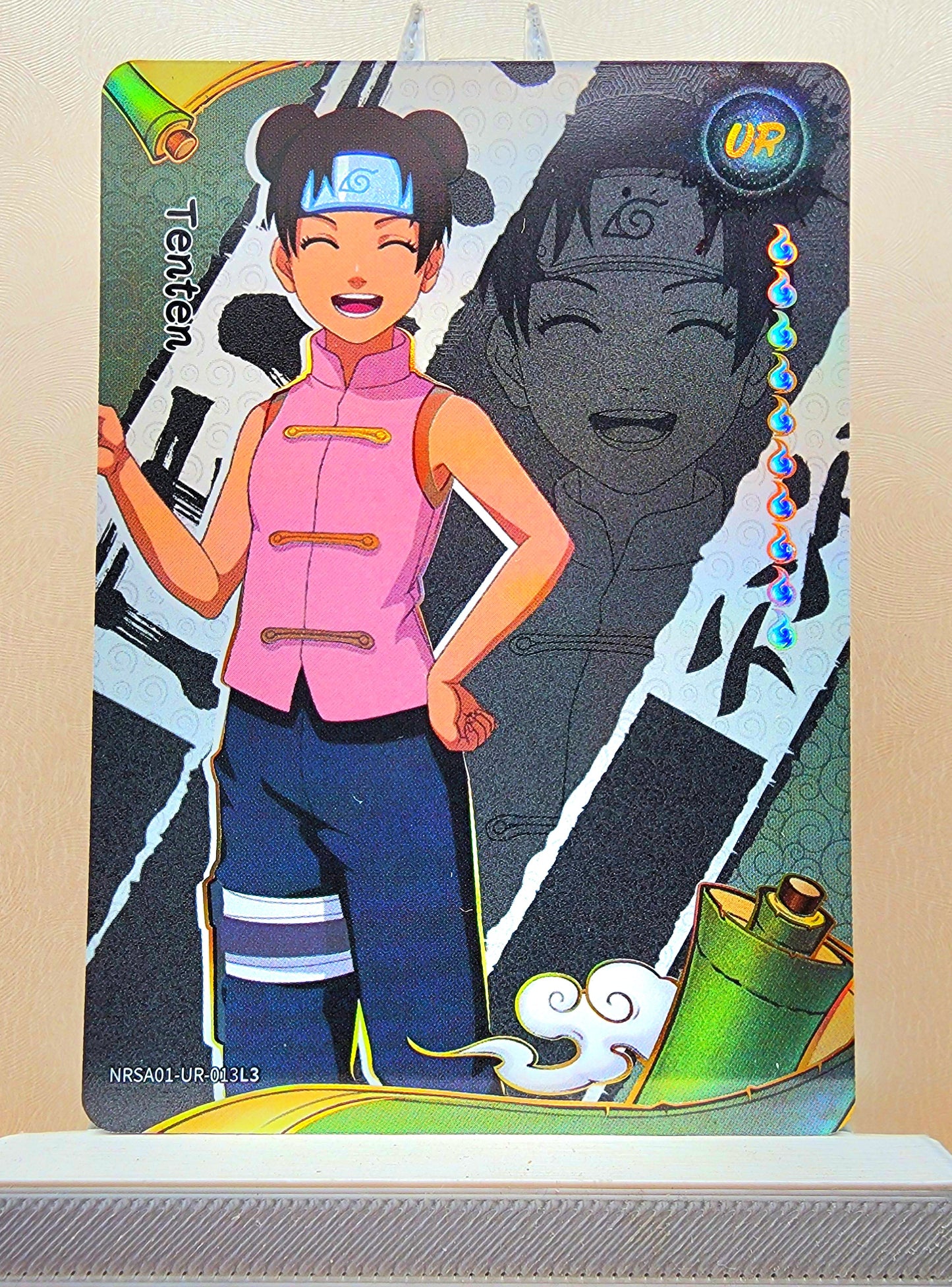 Naruto! 1x Tenten - UR (NRSA01-UR-013L3 - 2025 Kayou Naruto: Heaven Scroll English)