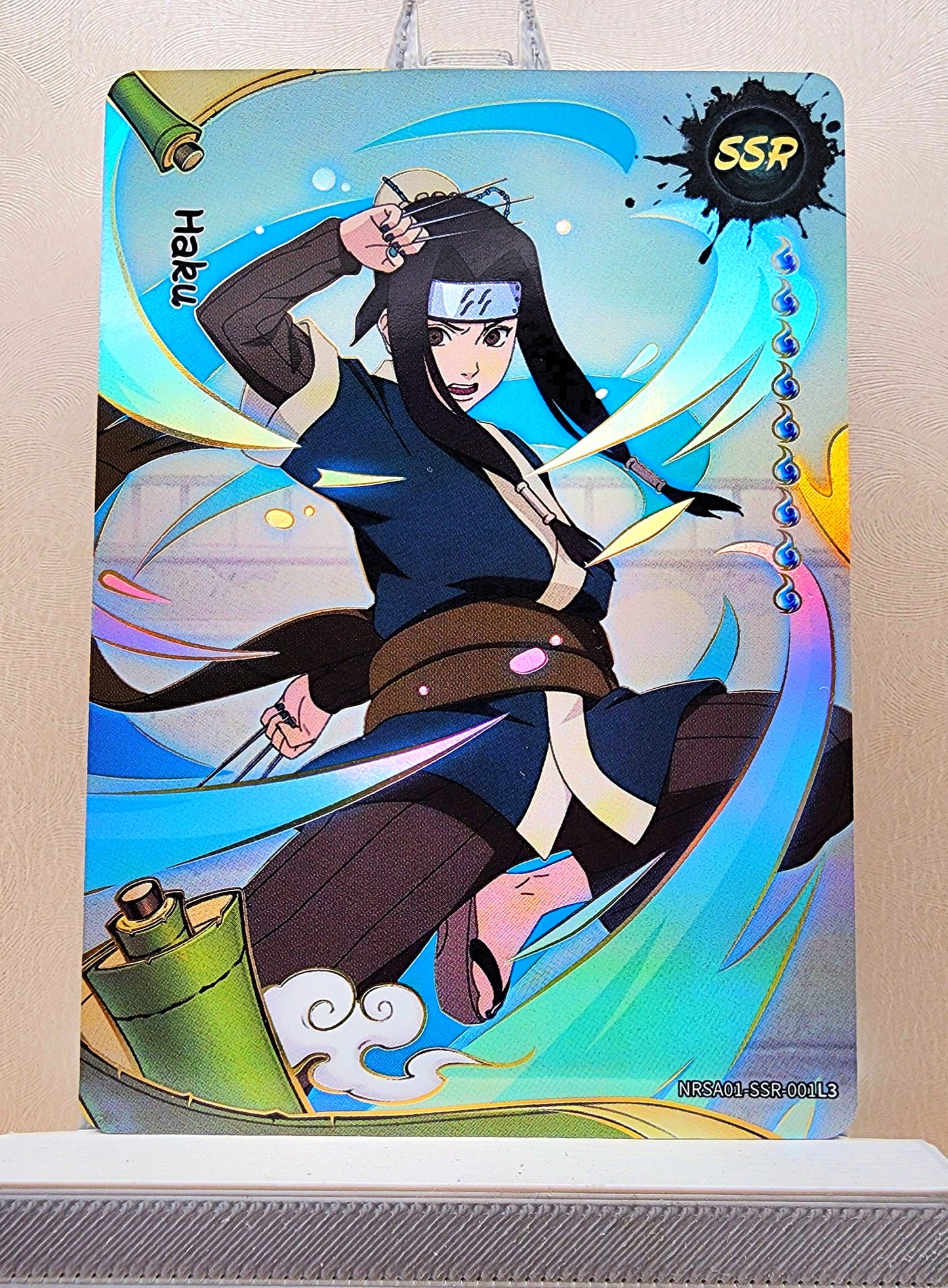 Naruto! 1x Haku - SSR (NRSA01-SSR-001L3 - 2025 Kayou Naruto: Heaven Scroll English)