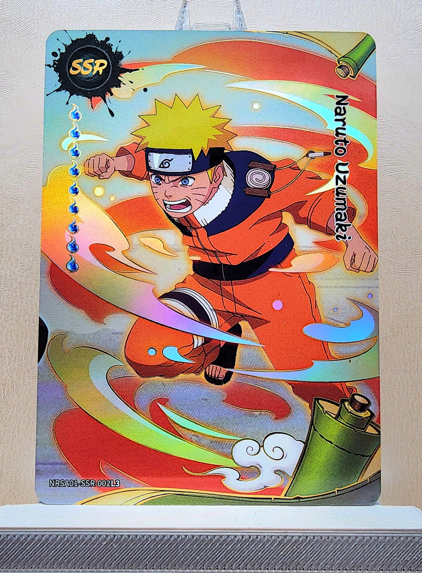 Naruto! 1x Naruto Uzumaki - SSR (NRSA01-SSR-002L3 - 2025 Kayou Naruto: Heaven Scroll English)