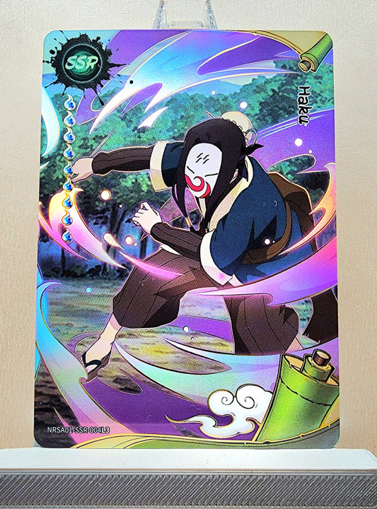 Naruto! 1x Haku - SSR (NRSA01-SSR-004L3 - 2025 Kayou Naruto: Heaven Scroll English)