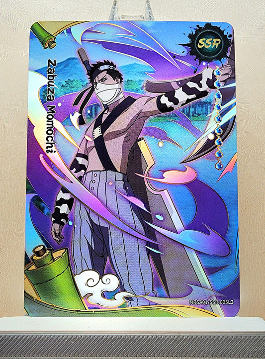 Naruto! 1x Zabuza Momochi - SSR (NRSA01-SSR-005L3 - 2025 Kayou Naruto: Heaven Scroll English)