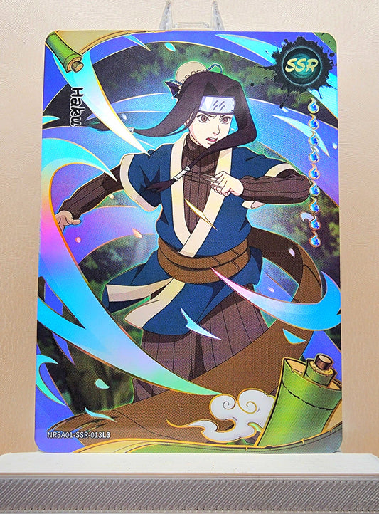 Naruto! 1x Haku - SSR (NRSA01-SSR-013L3 - 2025 Kayou Naruto: Heaven Scroll English)