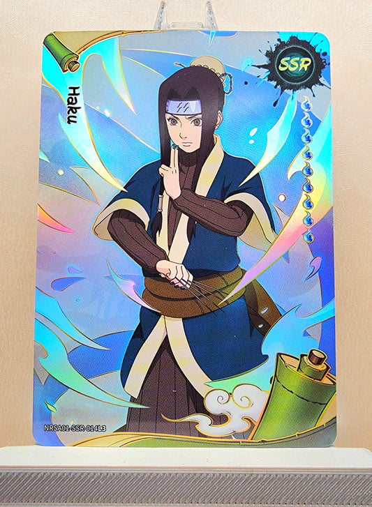 Naruto! 1x Haku - SSR (NRSA01-SSR-014L3 - 2025 Kayou Naruto: Heaven Scroll English)