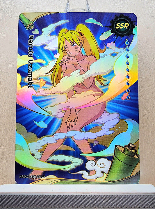 Naruto! 1x Naruto Uzumaki - SSR (NRSA01-SSR-021L3 - 2025 Kayou Naruto: Heaven Scroll English)