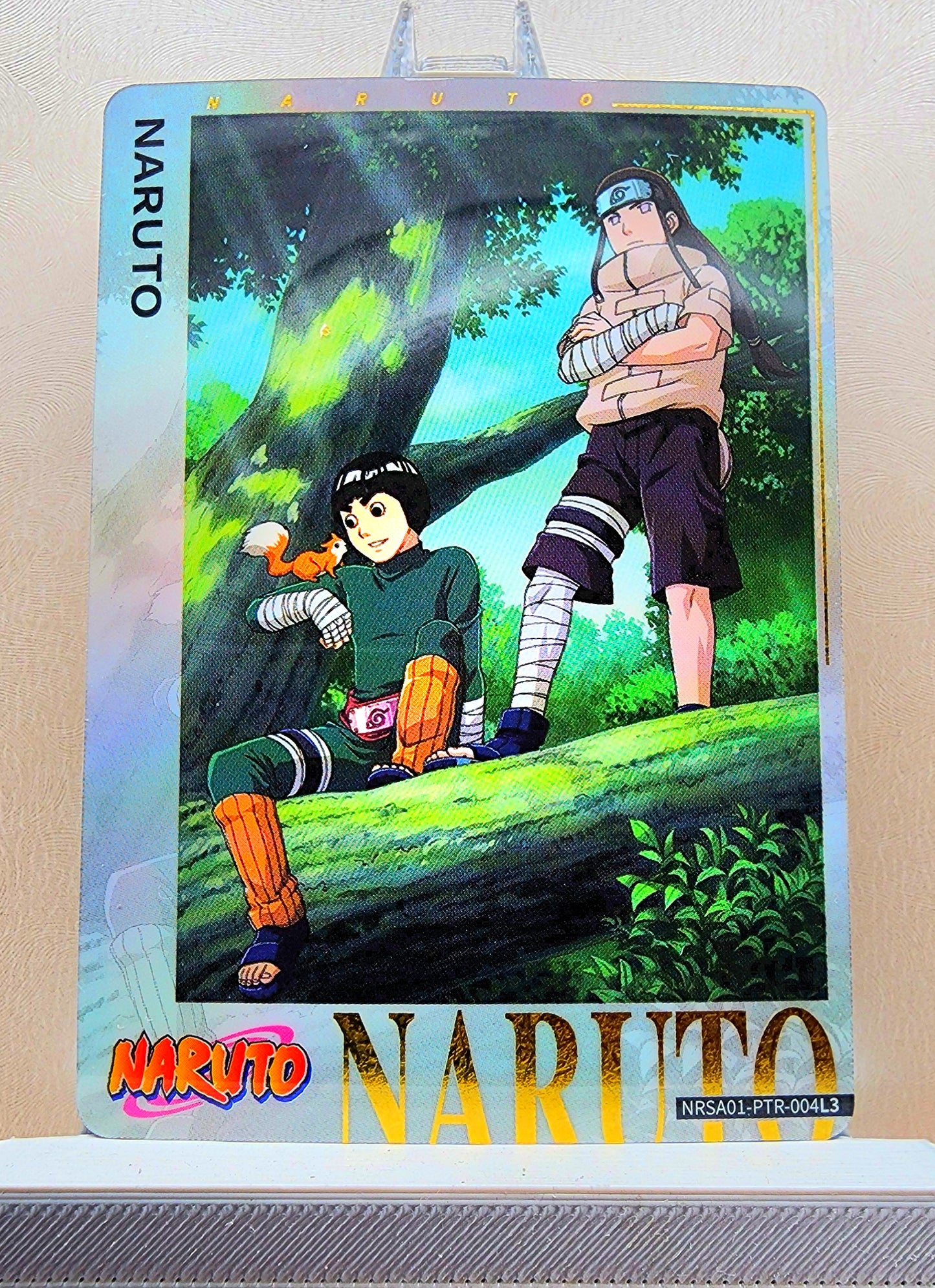 Naruto! 1x Rock Lee and Neji Hyuga - PTR (NRSA01-PTR-004L3 - 2025 Kayou Naruto: Heaven Scroll English)