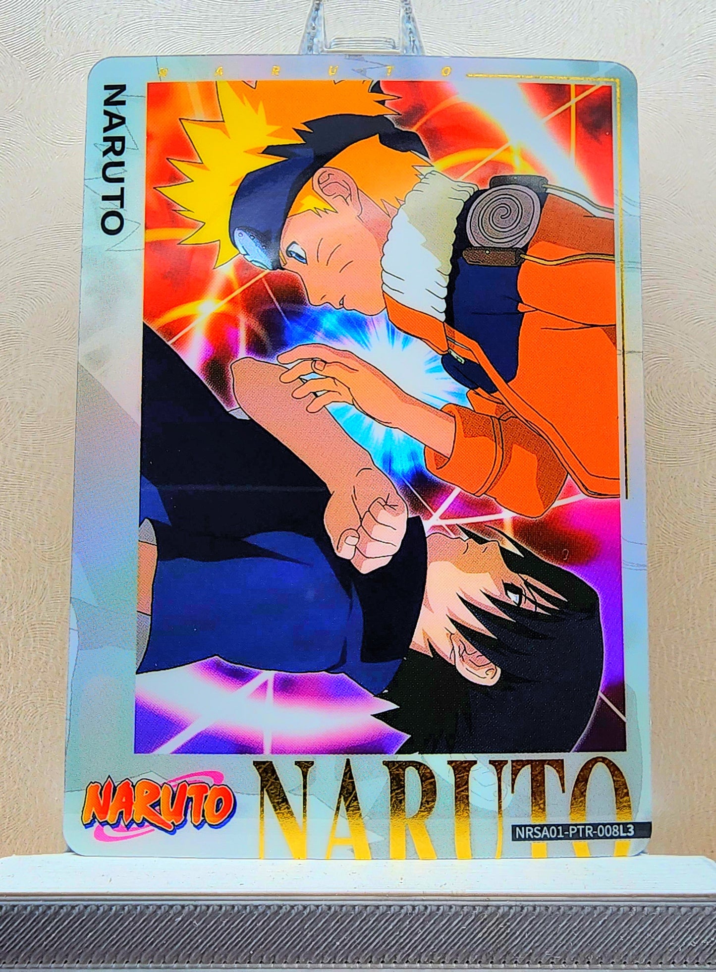 Naruto! 1x Naruto Uzumaki and Sasuke Uchiha - PTR (NRSA01-PTR-008L3 - 2025 Kayou Naruto: Heaven Scroll English)