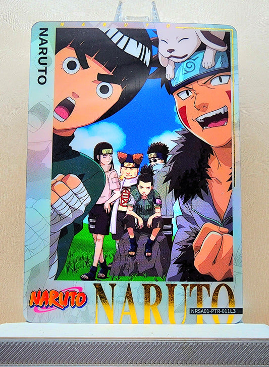 Naruto! 1x Team 8 & 9 Boys - PTR (NRSA01-PTR-011L3 - 2025 Kayou Naruto: Heaven Scroll English)