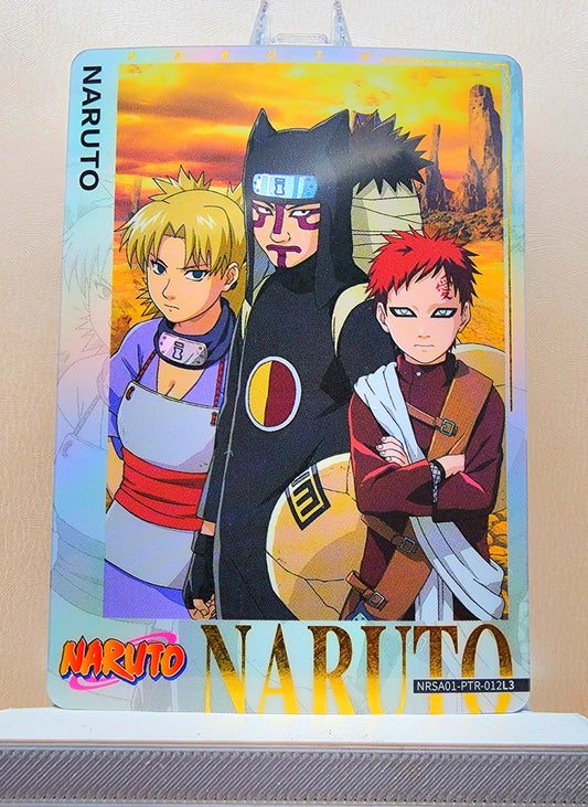 Naruto! 1x Team of Sand - PTR (NRSA01-PTR-012L3 - 2025 Kayou Naruto: Heaven Scroll English)