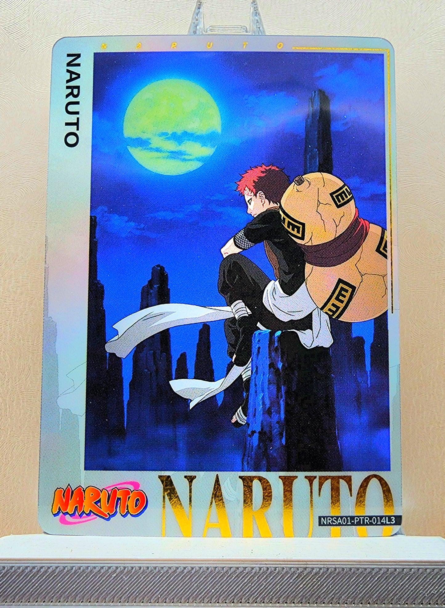 Naruto! 1x Gaara - PTR (NRSA01-PTR-014L3 - 2025 Kayou Naruto: Heaven Scroll English)