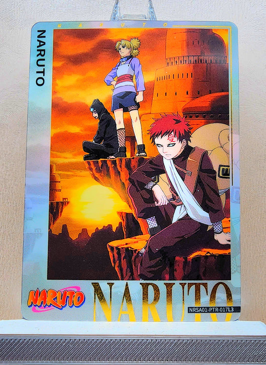 Naruto! 1x Team of Sand - PTR (NRSA01-PTR-017L3 - 2025 Kayou Naruto: Heaven Scroll English)